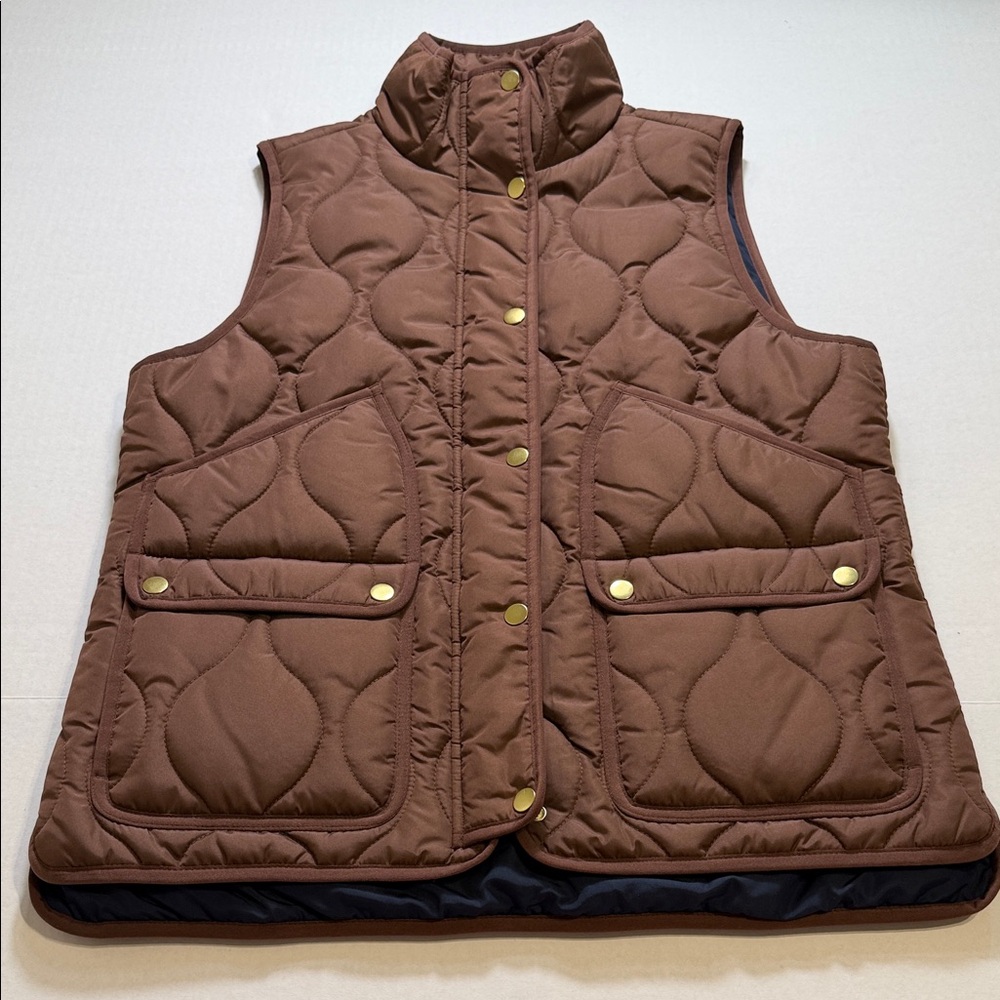 J.Crew Signature Puffer Quilted Excursion Vest
Style BK667